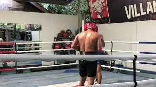 Sparring of Donnie Nietes