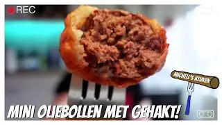 Mini Oliebollen met Gehakt | Michell's Keuken