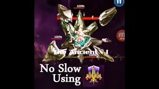 Alien Shooter - level 164 boss (The Ancient) no slow with Hawk Ship