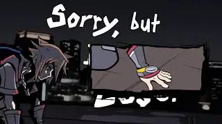 Kingdom Hearts III Sora and Yozora (The World Ends With You Style)