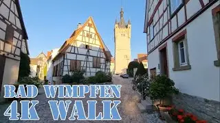 4K Walk - Bad Wimpfen - Baden-Württemberg - Germany - Summer 2022