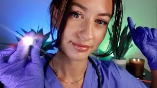 ASMR Relaxing Physical Exam Medical RP ~ personal attention roleplay for sleep