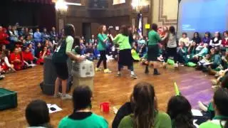 Bruriah High School-10th grade stomp 2014 color war.
