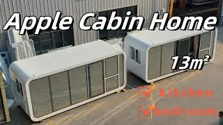 Apple Cabin Living House, A Tiny House For Young Couple