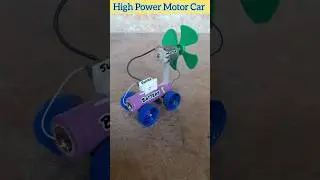 DIY How to Make High Power Motor Car #shorts