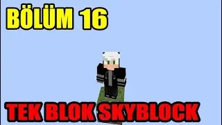B&Uuml;Y&Uuml;K FELAKET - MİNECRAFT TEK BLOK SKYBLOCK