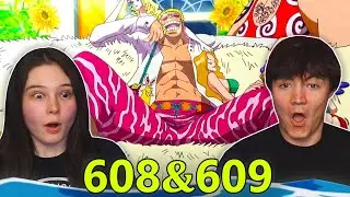 DOFLAMINGO MAKES HIS MOVE!?!? 👒 One Piece Ep 608 & 609 REACTION & REVIEW