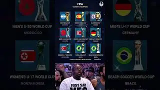 The Current FIFA Champions of All Major Tournaments 🏆