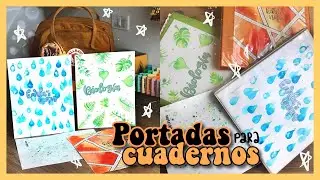 PORTADAS PARA CUADERNOS - regreso a clases ✨