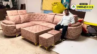 2026 SUPERIOR L Shape Sofa | Modern Sofa Set Design | Sheesham Wooden Sofa set