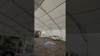 20mtr x 30mtr German Hanger at Chancellor Club Lucknow by Mahavira Tents #germanhanger  #aluminium