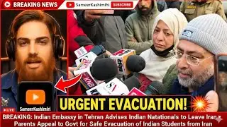 #BREAKING: Indian Embassy in Tehran Advises Indian Nationals to Leave Iran