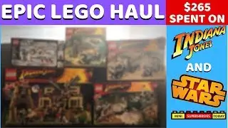 EPIC LEGO Indiana Jones and Star Wars Haul - October 2019