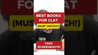 👀 Best Books for CLAT 2026 🔥😎 | Crack CLAT 💪 by using these Books #clat #clat2026 #legal #short