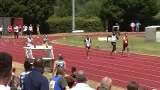 YDL Eltham - Sunday 29th June 2014 - 100m Sprint