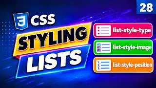 CSS List Style | List Style Type | List Style Position | List Style Image | CSS Tutorial (28)