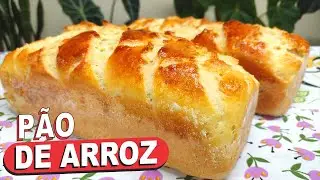 SOBROU ARROZ❓😱 FAÇA ESSE PÃO DELICIOSO E QUE FICA SUPER FOFINHO POR VÁRIOS DIAS!