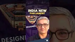 India New Parliament Designer✍️#shorts