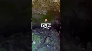 This is probably the most stunning cave I have seen in Cyprus so far. From fresh running water