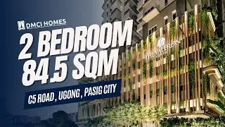 DMCI PRE-SELLING CONDO ALONG C5 ROAD, PASIG CITY - THE VALERON TOWER | Upgraded 2BR unit - 84.5 sqm