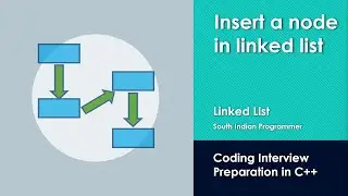 Coding Interview Preparation : Linked List - Insert a node in Linked List