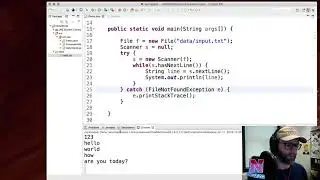 1.7 - Quick Intro to Java - File I/O