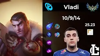 Jayce TOP - KC Vladi | Patch 25.23 EUW Challenger