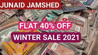 Junaid Jamshed Sale Flat 40% off 2021 | Junaid Jamshed Sale Today | J. Winter Sale | J. Sale 2021
