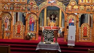 A walk and prayer inside St. George&rsquo;s ￼ Ukrainian Catholic Church in Saskatoon.