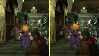 Final Fantasy VII PS1 vs PS4 Graphics Comparison