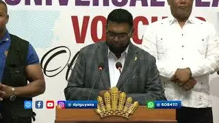 Universal Healthcare Voucher represents 40% to 70% discount Guyanese will receive - President Ali