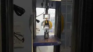 Container lock seal Tensile Test using UTM in NABL LAB #nabl #technologycentres