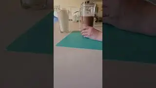 Otra forma de tomar tu kefir (platano con chocolate).preparando nuestro kefir 