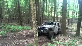 Cnyjeep Camden 2014 JKU hill climb