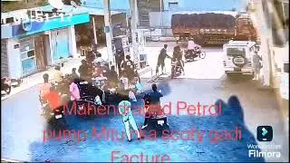 Mahendragada_# petrol pump_# Accident _#shortvideo 😭😱_#bastab _#shorts 😎