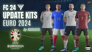 FC 24 UPDATE KITS EURO 2024 TU 11 by RODEKITS + TUTORIAL INSTALL - FC 24 PC #fc24