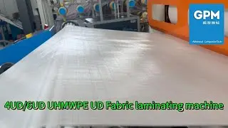 UHMWPE UD Fabric Prepreg laminating Machine/UHMWPE Impregnation laminating Production Line;