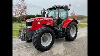 Massey Ferguson 7618 tractor walk around video