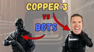 Медь 3 против 5 ботов (не по плану) | Rainbow Six Siege