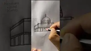 #al #aqsa #mosque #masjid #drawing #shorts #rongdhonuartanddrawing