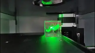 3D CRYSTAL LASER ENGRAVING MACHINE -SAMPLE TEST FOR MEN 3D