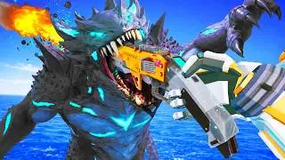 I BLAST Kaiju Monsters with NEW Mech Shotgun in VR