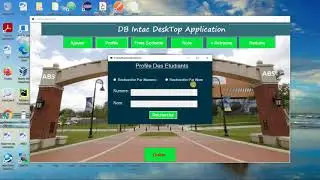 School management system | C# and MySQL | University management system