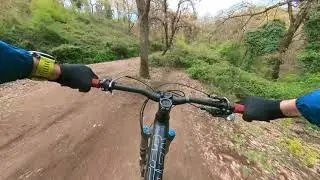 Veio Bike Park - Formello  - Scoiattolo discesa completa con Insta360 One X2