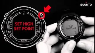Suunto DX: How to use set points