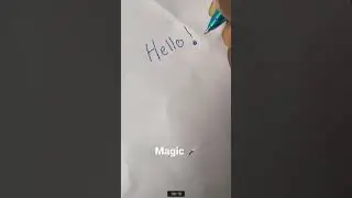 Letter magic                  #shorts