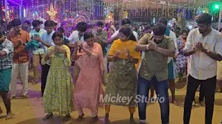 🔥 அரங்கமே அதிர்ந்த 7 ஊர் மக்களின் ஆட்டம் |பல்லடம்|Kambam attam|kambathu attam|mickey Studio|palladam