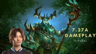 T1.FoRev - Nature's Prophet Offlane Patch 7.27a | Player Perspective - Dota 2 Gameplay