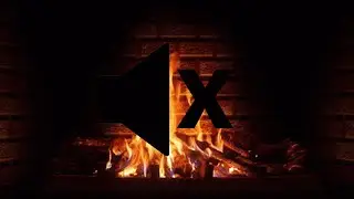 Indoor Fireplace with Small Almost of Wood ~10 Hour Loop With No Sound~