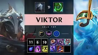 Viktor Top vs Zac - EUW Master Patch 25.20